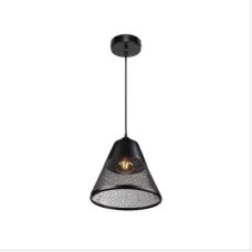 Светильник подвесной 150-18063 Tekled, FR9992 40W E27 D250 ЧЕРНЫЙ