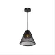 Светильник подвесной 150-18063 Tekled, FR9992 40W E27 D250 ЧЕРНЫЙ