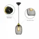 Светильник подвесной 150-18236 Tekled, HFD0422-1S E27 D160 ЧЕРНЫЙ
