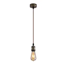 Светильник подвесной 150-19010 Tekled, бронзово-серый E27
