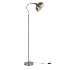 Торшер 151-19562 Tekled, E27 с антикварным латунным металлическим куполом