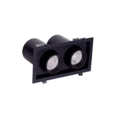 Потолочный светильник 165-03944 Tekled, DOWNLIGHT LED DURBUN 2х10W 4000K ЧЕРНЫЙ