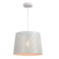 Светильник подвесной 150-18342 Tekled, 9138-1WHITE E27*1 D350*H12000