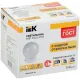 Светильник IEK, НПП9101 белый/шар 60Вт IP33 ИЭК