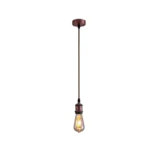 Светильник подвесной 150-19008 Tekled, DUY E27 ANTIQUE RED 1.8м