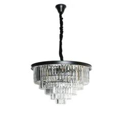 Люстра потолочная 156-19632 Tekled, 18016-800BK 21xE14 ЧЕРНАЯ