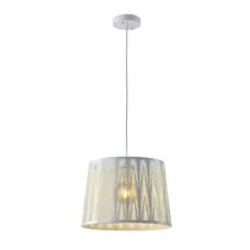 Люстра потолочная 159-17004 Tekled, 9142-1 White+GOLD IRON E27 D350 H1200