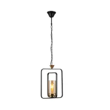 Люстра потолочная 159-17438 Tekled, GAB GOLD AMBER 40W 1xE27 GLASS