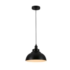 Люстра потолочная 159-17744 Tekled, 8468 1xE27 BLACK+GOLD