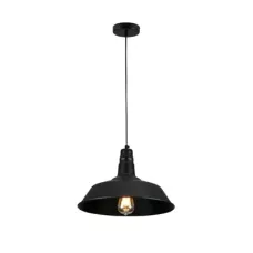 Люстра потолочная 159-17746 Tekled, 8469 1xE27 ЧЕРНЫЙ+ЗОЛОТО 460 мм