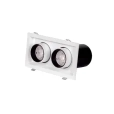 Потолочный светильник 165-03942 Tekled, DOWNLIGHT LED DURBUN 2х10W 4000K WHITE