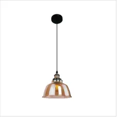Светильник подвесной 150-17804 Tekled, 6041-1 E27 40W AMBER GLASS