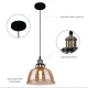 Светильник подвесной 150-17804 Tekled, 6041-1 E27 40W AMBER GLASS