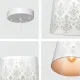 Светильник подвесной 150-17976 Tekled, S3002 60W WH E27 300*350*250 10