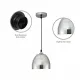 Светильник подвесной 150-18012 Tekled, 50596-1 E27 D180 ХРОМ