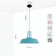 Светильник подвесной 150-18110 Tekled, MU0102 D460 1xE27