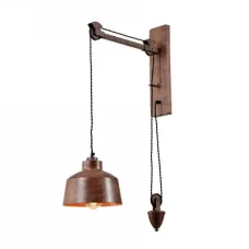 Светильник настенный бра 151-19594 Tekled, SY9337-1 OLD BROWN E27 D250xH300мм