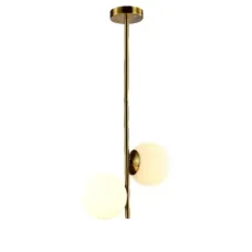 Люстра потолочная 156-19510 Tekled, 8660-3 3*E27 ЯНТАРНОЕ СТЕКЛО