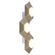 Люстра потолочная 158-19820 Tekled, MB9374-3 17W 4000K ЗОЛОТО
