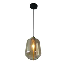 Люстра потолочная 159-17350 Tekled, LANTERN/A SMOKE 40W 1xE27 220×300