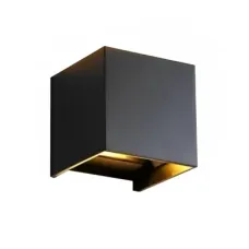 Светильник светодиодный 183-03292 Tekled, WD023 2x3W 3000K ЧЕРНЫЙ IP54
