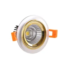 Светильник встраиваемый 144-03450 Tekled, OC005 5W БЕЛОЕ ЗОЛОТО 5000K