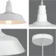 Светильник подвесной 150-15038 Tekled, 6015 E27 40W БЕЛЫЙ