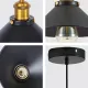 Светильник подвесной 150-17862 Tekled, SY60481 1xE27