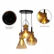 Светильник подвесной 150-18076 Tekled, 8312-3 METAL GLASS 3XE27 D380*HM