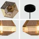 Светильник подвесной 150-18122 Tekled, S2008-C (Бакир) D300*180 1xE27
