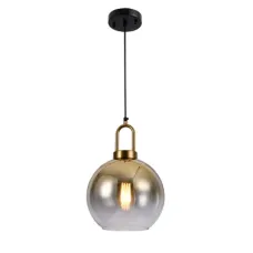 Светильник подвесной 150-18334 Tekled, 8779-250 золото GLASS E27*1 D250