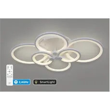 Светильник светодиодный потолочный с д/у ELT, Lotus 6C - 90W SmartLight 2.4G 800x560