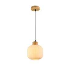 Светильник подвесной 150-18710 Tekled, потолочный светильник E27 Wood Top 205 мм
