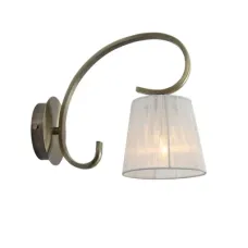 Светильник настенный бра 151-19812 Tekled, S2076 1xE27 ЯНТАРНЫЙ 250x140x230