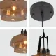 Светильник подвесной 150-17800 Tekled, 8028-350 E27 40W AMBER GLASS