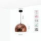 Светильник подвесной 150-17810 Tekled, 6275-300 E27 40W ЗОЛОТО+БЕЛЫЙ