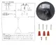 Светильник подвесной 150-18192 Tekled, MD50905-1 E27 D300 RUST
