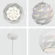 Светильник подвесной 150-18272 Tekled, SY2082-400 БЕЛЫЙ E27
