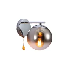 Светильник настенный бра 151-19792 Tekled, 52035 1xE27 CHROME+WHITE