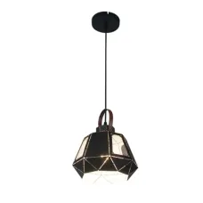 Люстра потолочная 159-17486 Tekled, ESAGONO LUNGO 40W 1xE27 СЕРЫЙ