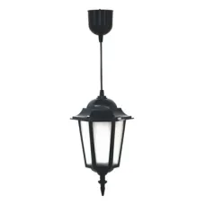 Уличный светильник подвесной 254-15015 Tekled, ROMA PLASTIK S черный кулон