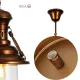 Светильник подвесной 150-17824 Tekled, 6027-1P 1xE27 40W КОРИЧНЕВЫЙ