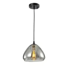 Светильник подвесной 150-18286 Tekled, 8679-1SK SMOKE GLASS E27