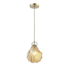 Светильник подвесной 150-18290 Tekled, SY65461-1 золото+AMBER 40W E27