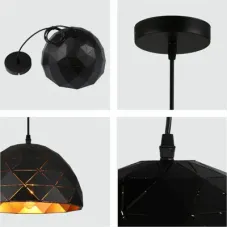 Светильник подвесной 150-18296 Tekled, MD65268-300 черный 40W E27
